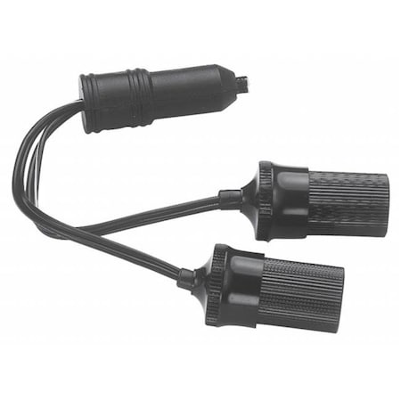 Custom Accessories Custom Accessories 12 Volt Twin Plug-In Cigarette Lighter Sockets  70051 9606088